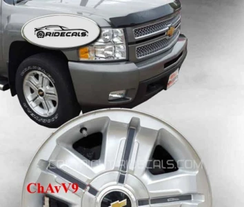 Chevrolet Avalanche 18" rim decals ChAvV9