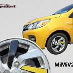 MITSUBISHI Mirage 14" rim decals MiMiV2