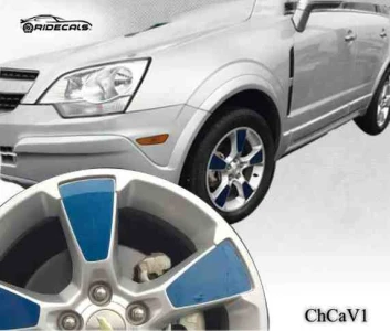 Chevrolet Captiva Sport 18" rim decals ChCaV1