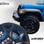 JEEP Wrangler 17" rim decals JeWr(M)V15