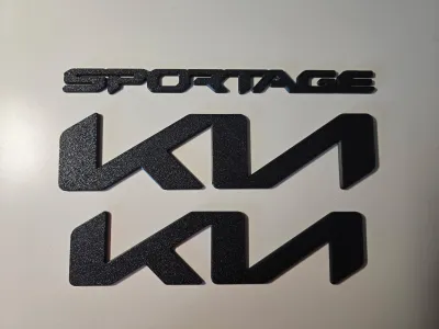 2023 KIA Sportage Logo Black-Owtz BO-KiSpV1