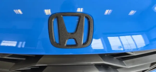 2024-26 Honda Civic gloss black 3D front and rear "H" overlays