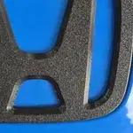 2024-26 Honda Civic gloss black 3D front and rear "H" overlays