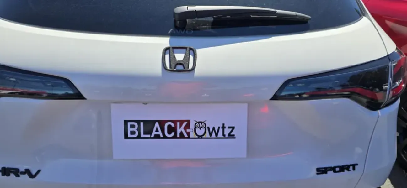 2024-26 Honda Civic gloss black 3D front and rear "H" overlays