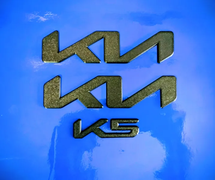 2023-2026 KIA K5 Front & Rear KIA Logos, K5 Letters