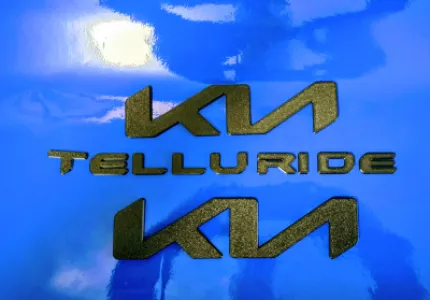 2023-26 KIA TELLURIDE Front & Rear Kia Logos, Telluride Letters&Xpro Badge