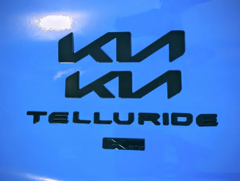 2023-26 KIA TELLURIDE Front & Rear Kia Logos, Telluride Letters&Xpro Badge