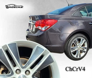 Chevrolet Cruze 18" rim decals ChCrV4