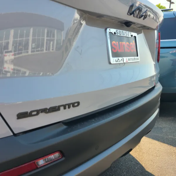 2024-2026 KIA SORENTO Front & Rear Kia Logos, Sorento Letters