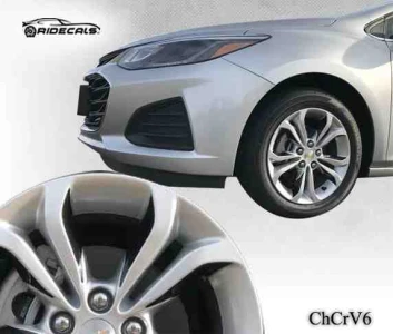 Chevrolet Cruze 16" rim decals ChCrV6