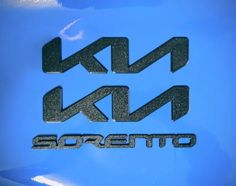2023 KIA SORENTO Front & Rear Kia Logos, Sorento Letters