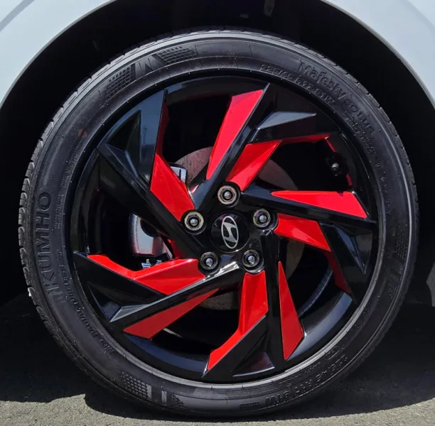 2024, 25, 26, Hyundai Elantra 17" asymmetrical wheel in 3 finishes