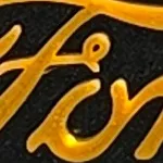 2019-26 FORD BRONCO & SPORT REAR OVAL BLACK & GOLD