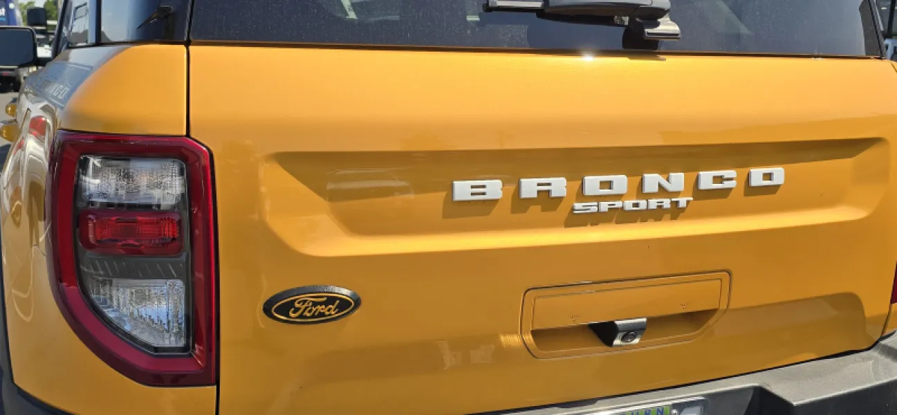 2019-26 FORD BRONCO & SPORT REAR OVAL BLACK & GOLD