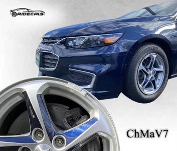 Chevrolet Malibu 16" rim decals ChMav7