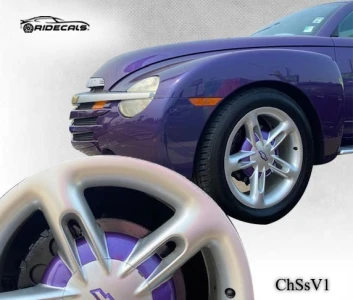 Chevrolet SSR 20" rim decals ChSsV1