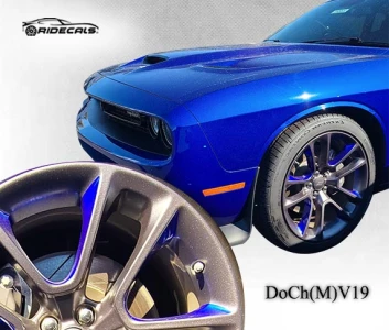 Dodge Charger 20" rim decals DoCh(M)V19