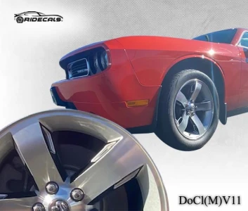 Dodge Challenger 18" rim decals DoCl(M)V11