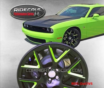 Dodge Challenger 20" rim decals DoCl(M)V5