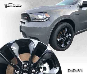 Dodge Durango 20" rim decals DoDuV4