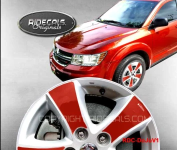 Dodge Journey 17" rim decals DoJo(M)V1