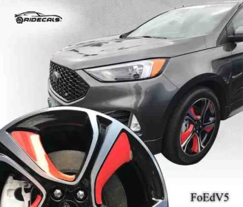 Ford Edge 20" rim decals FoEdV5