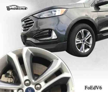 Ford Edge 18" rim decals FoEdV6