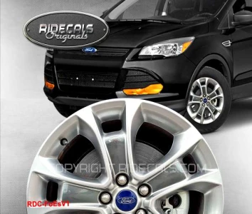 Ford Escape 18" rim decals FoEsV1