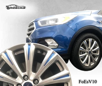 Ford Escape 18" rim decals FoEsV10