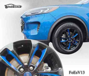 Ford Escape 17" rim decals FoEsV13