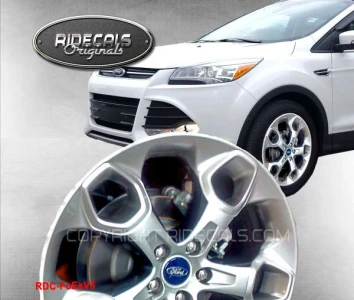 Ford Escape 19" rim decals FoEsV3