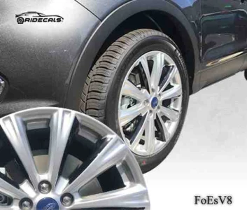 Ford Escape 18" rim decals FoEsV8