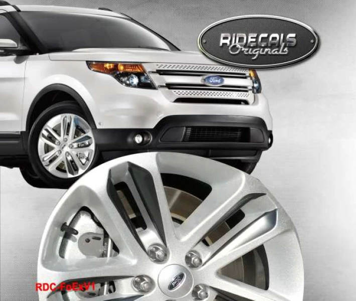 Ford Explorer 18" rim decals FoExV1 | Ridecals