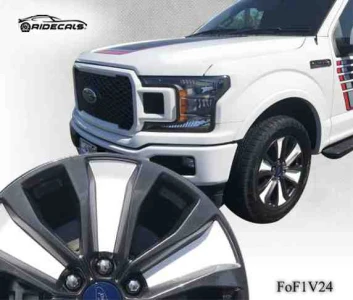 Ford F-150 20" rim decals FoF1V24