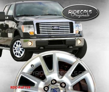 Ford F-150 20" rim decals FoF1V4