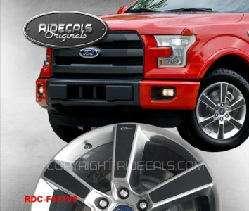 Ford F-150 20" rim decals FoF1V5