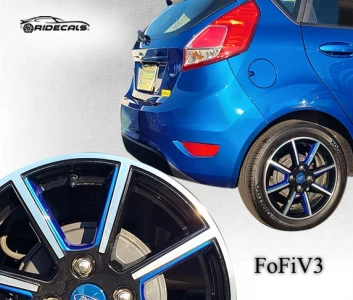 Ford Fiesta 16" rim decals FoFiV3