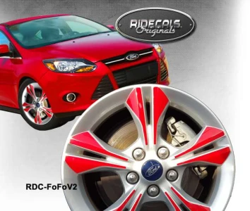 Ford Focus 16" rim decals FoFoV2