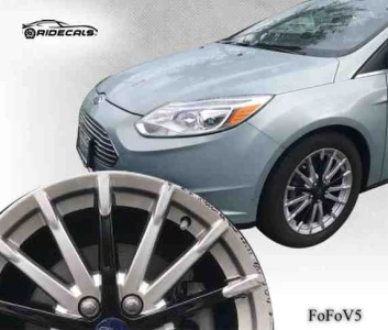 Ford Focus 17" rim decals FoFoV5