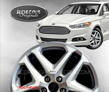 Ford Fusion 17" rim decals FoFuV2