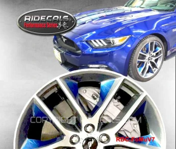Ford Mustang 19" rim decals FoMuV7
