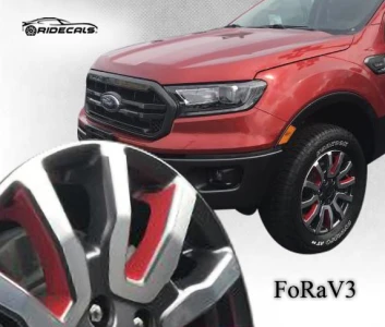 Ford Ranger 18" rim decals FoRaV3