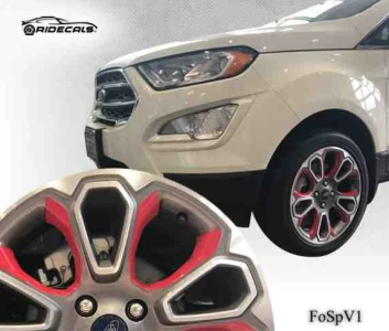 Ford EcoSport 17" rim decals FoSpV1