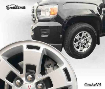 GMC Canyon 16" rim decals GmCa(M)V5