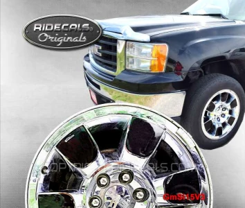 GMC Sierra 17" rim decals GmSi15V3