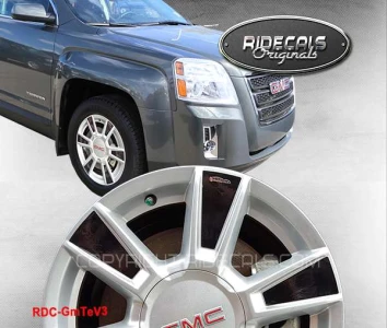 GMC Terrain 17" rim decals GmTeV3