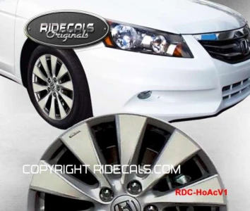 Honda Accord 17" rim decals HoAcV10