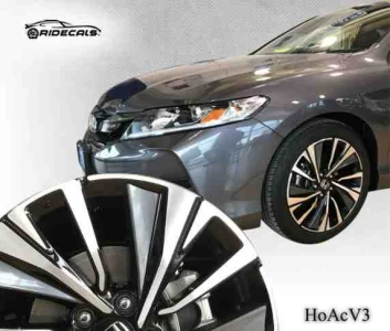 Honda Accord 18" rim decals HoAcV3