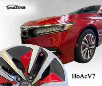Honda Accord 17" rim decals HoAcV7