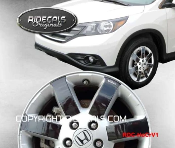 Honda CR-V 17" rim decals HoCrV1
